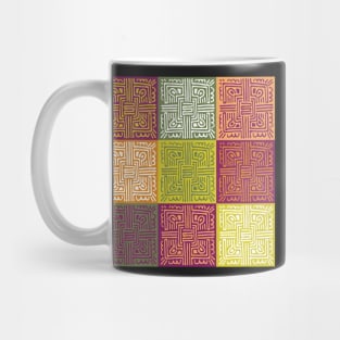 Mandala Nine Texture Mug